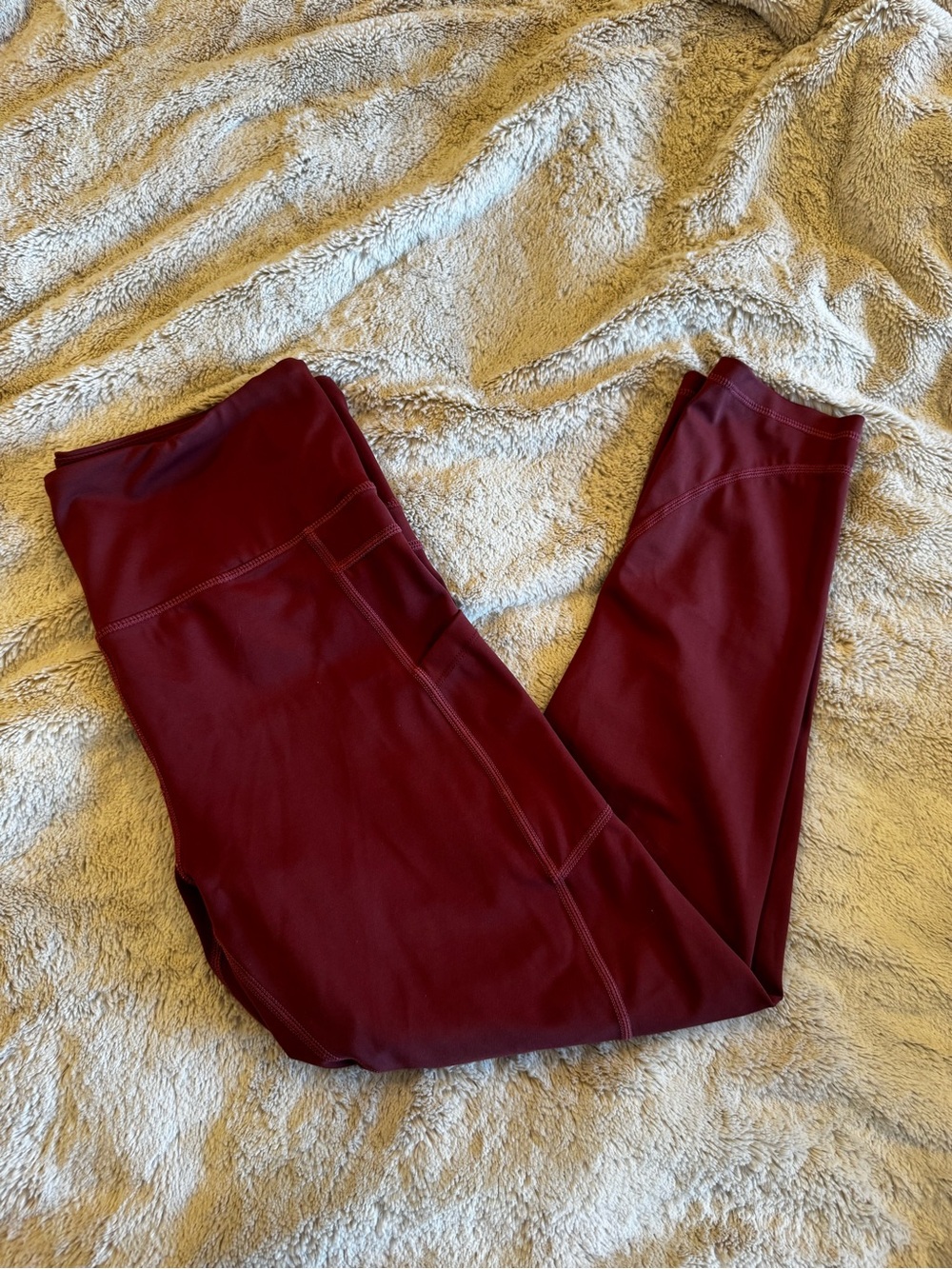 ZYIA Active Wine Red Leggings